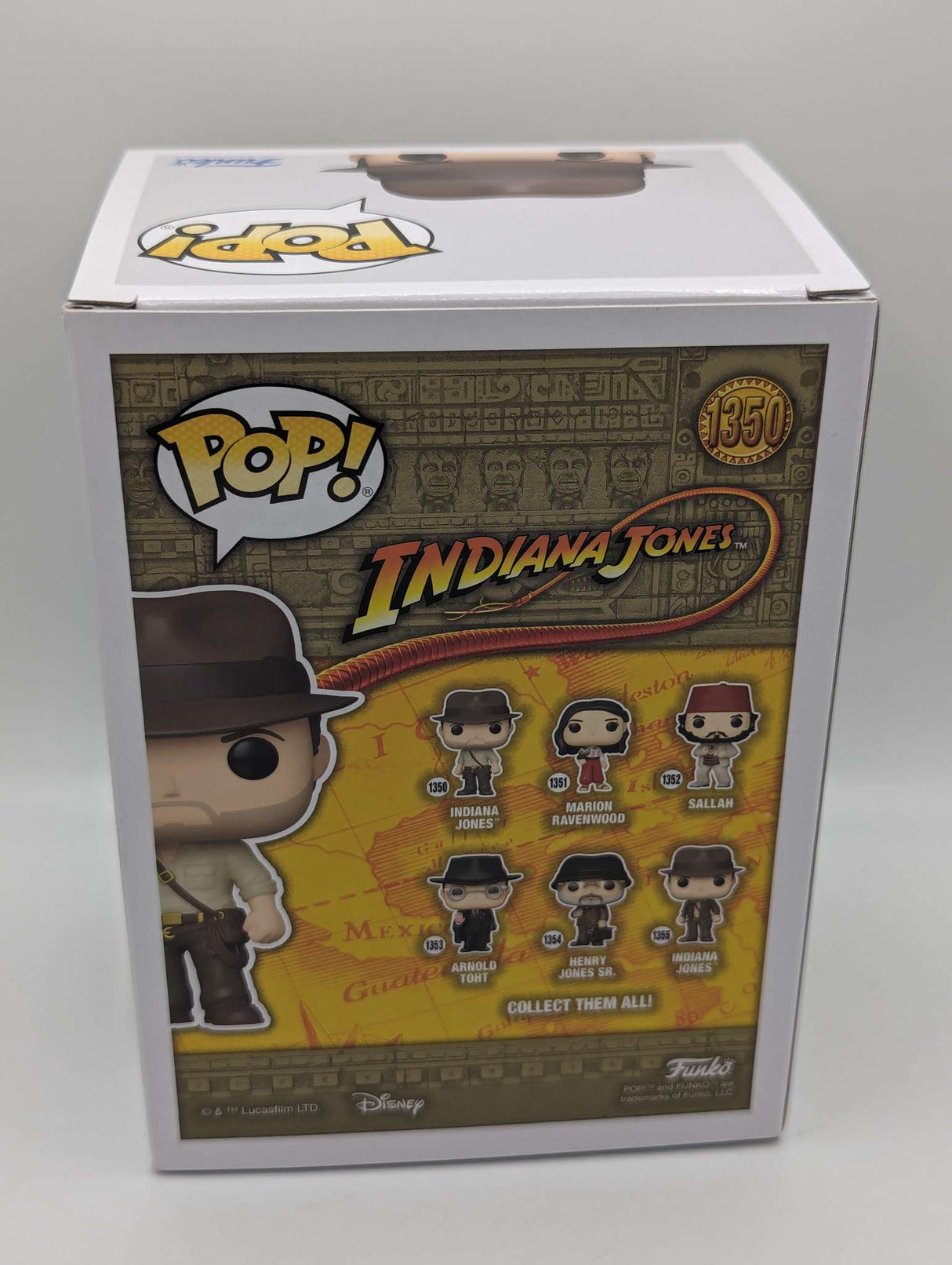 Damaged Box | Funko Pop Movies | Indiana Jones #1350
