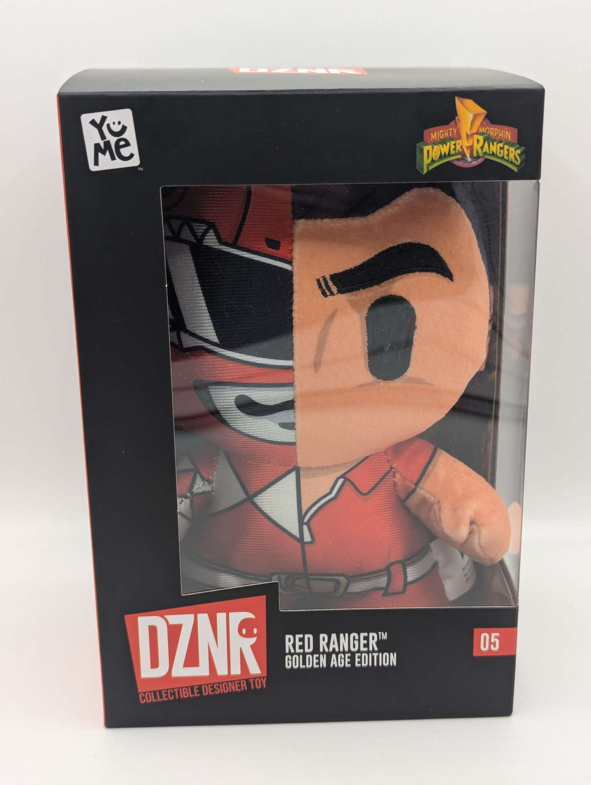 DZNR | Power Rangers | Red Ranger Plush | 19cm