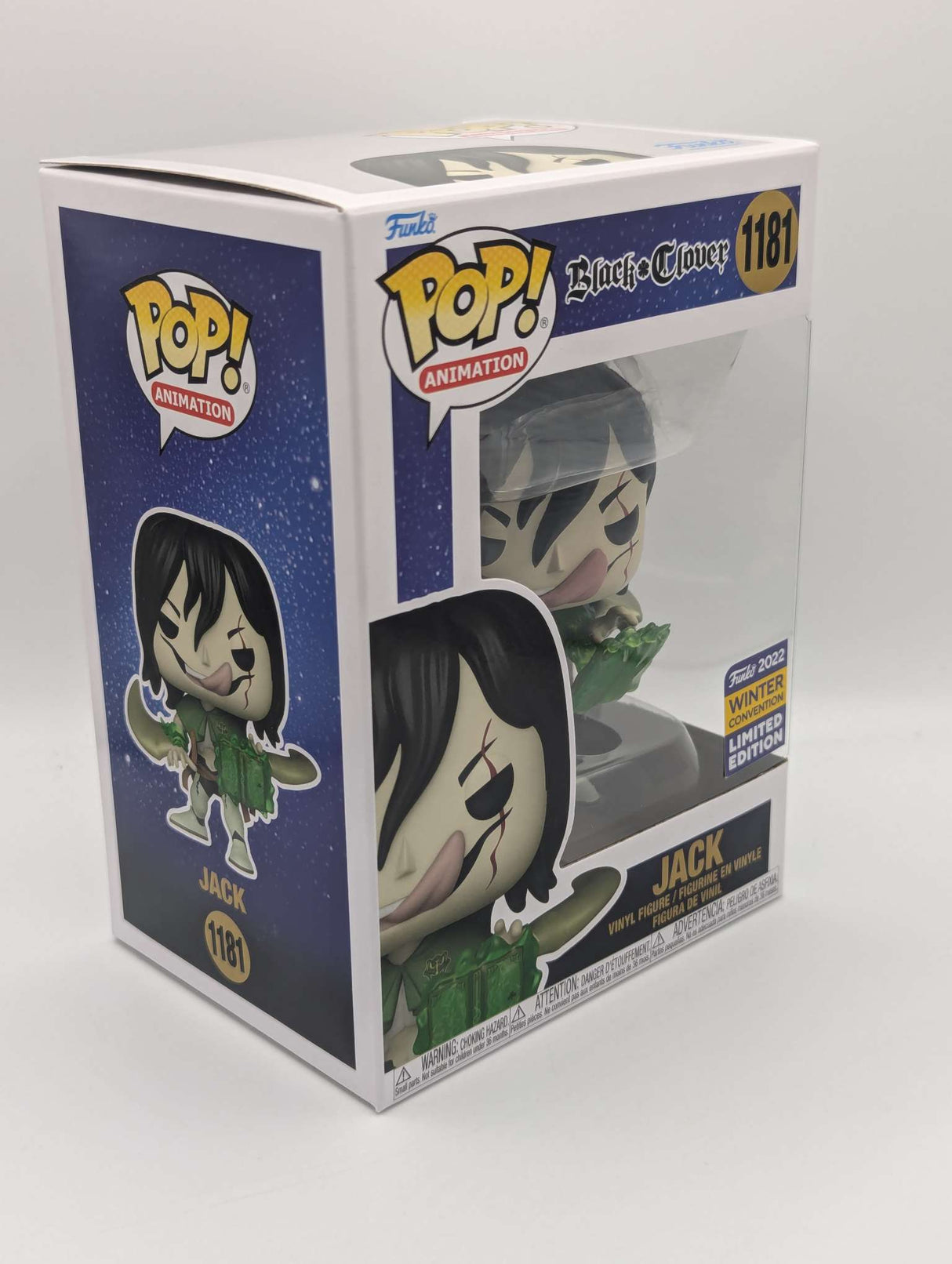 Funko Pop Animation | Black Clover | Jack | Winter Con 2022 #1181