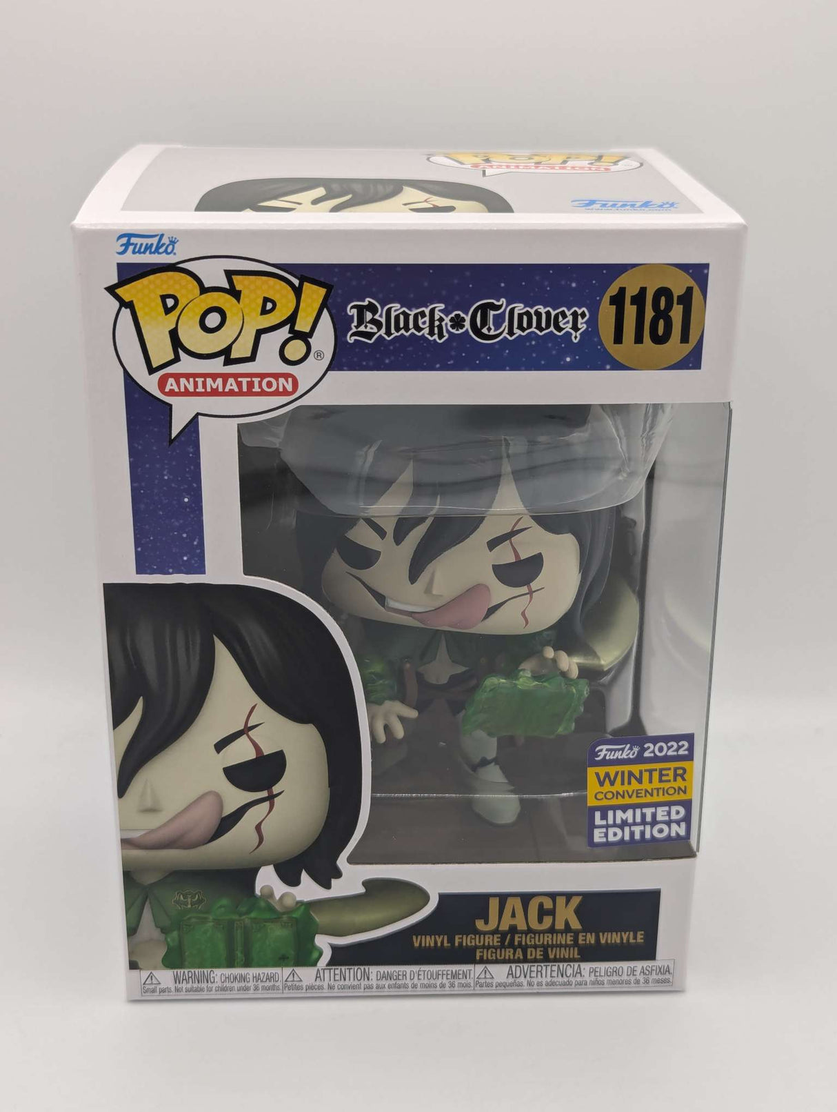 Funko Pop Animation | Black Clover | Jack | Winter Con 2022 #1181