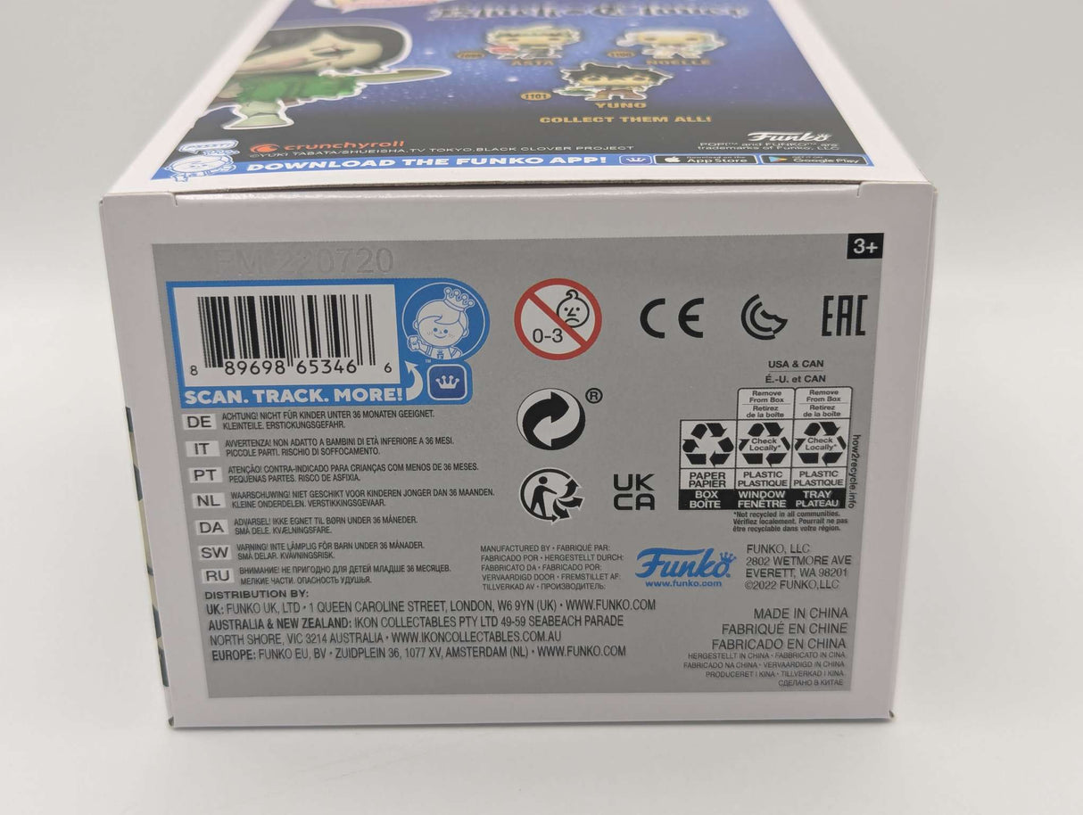 Funko Pop Animation | Black Clover | Jack | Winter Con 2022 #1181