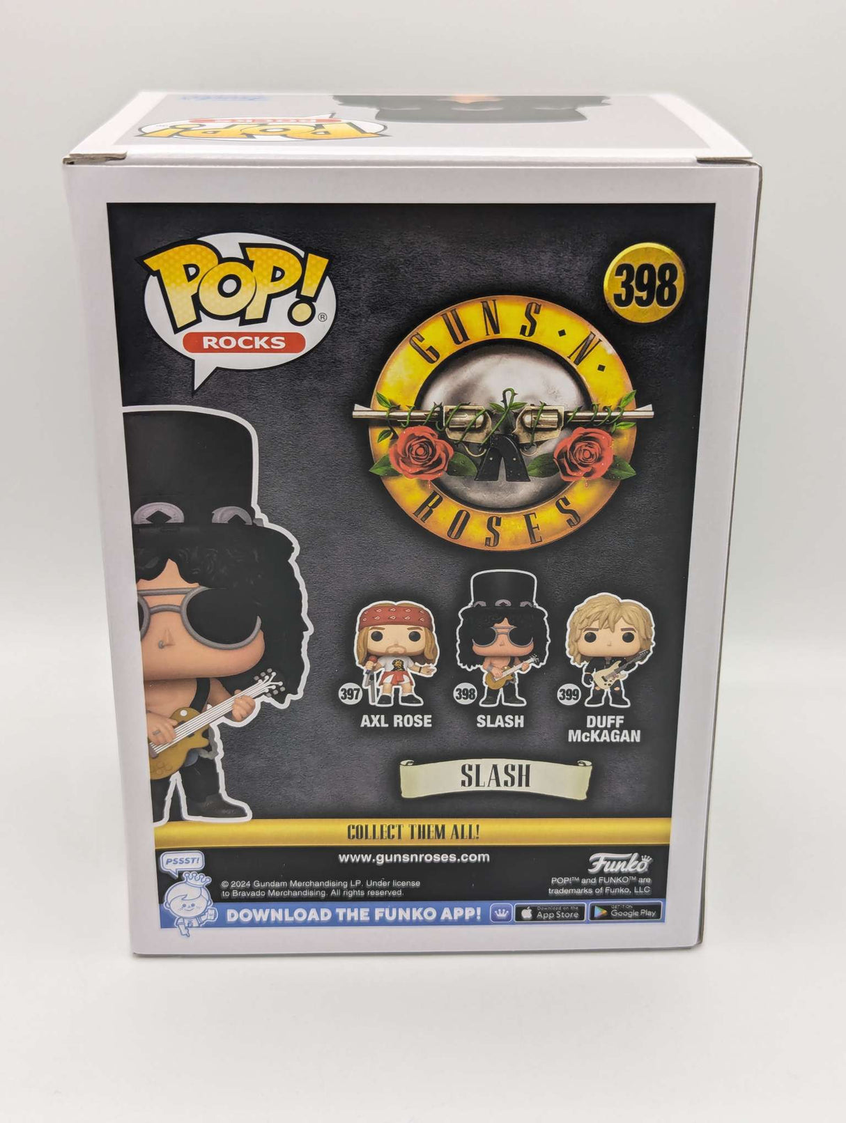 Slash (1980s) | Guns N Roses | Funko Pop Rocks |  #398