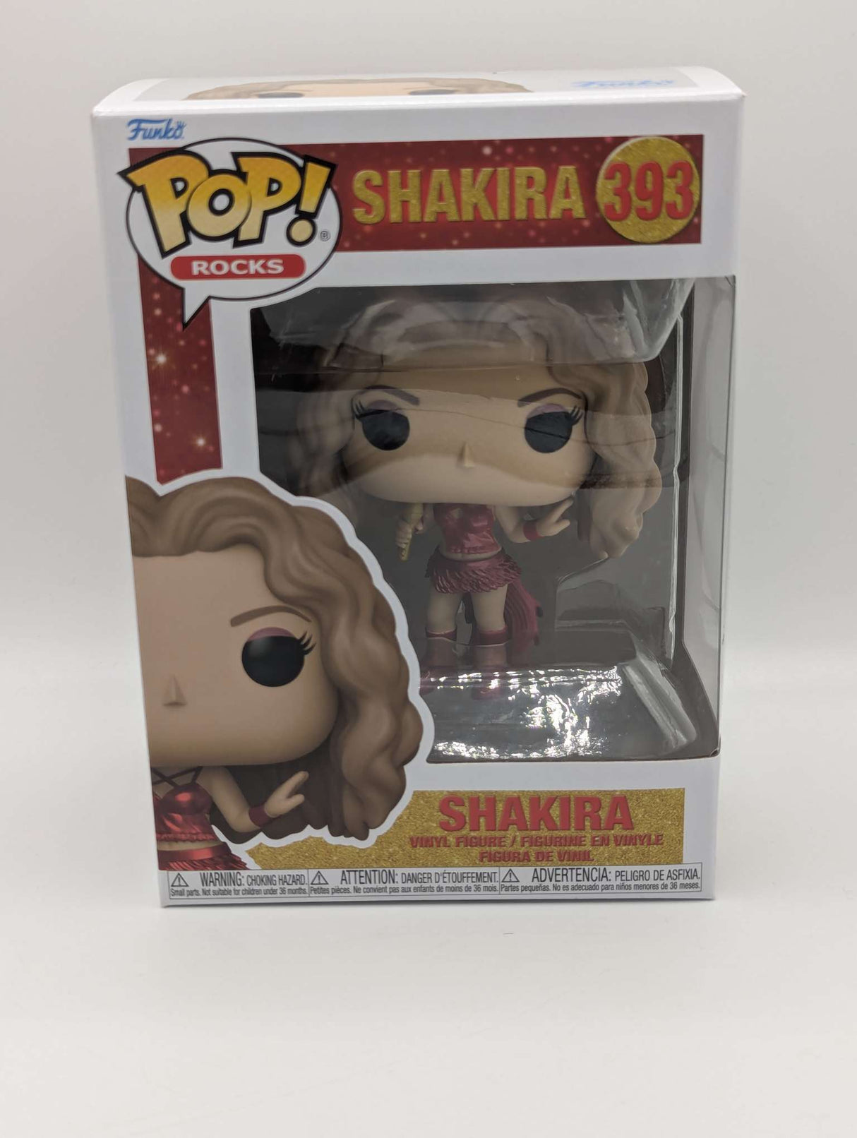 Shakira Super Bowl | Funko Pop Rocks | Metallic #393
