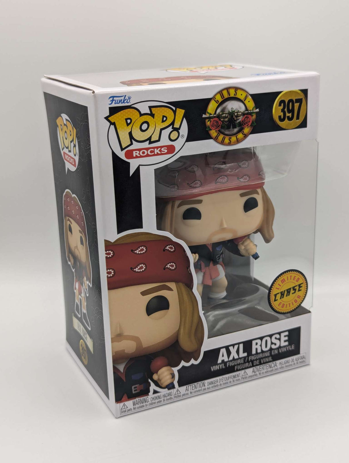 Axl Rose (1980s) | Guns N Roses | Funko Pop Rocks |  #397 Chase