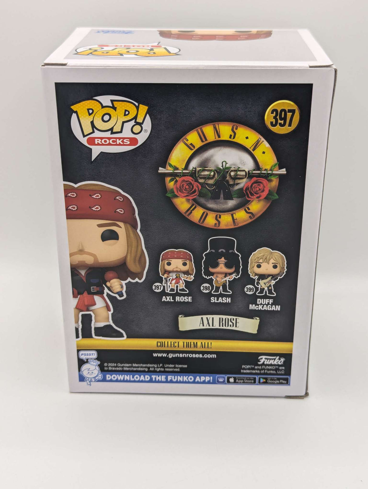 Axl Rose (1980s) | Guns N Roses | Funko Pop Rocks |  #397 Chase
