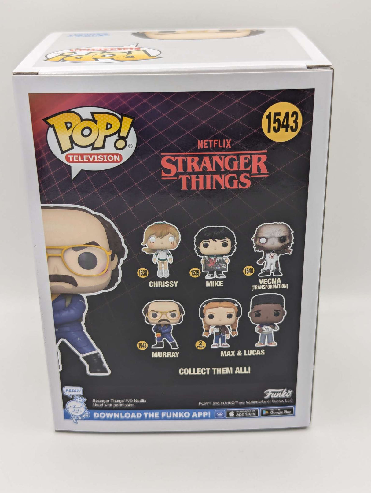 MURRAY (WITH FLAMETHROWER)  | Stranger Things | Funko Pop Television #1543