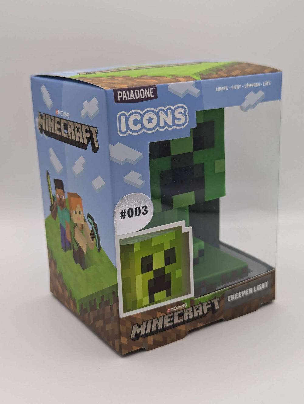 Paladone Minecraft | Creeper Icon Light | Officially Licensed
