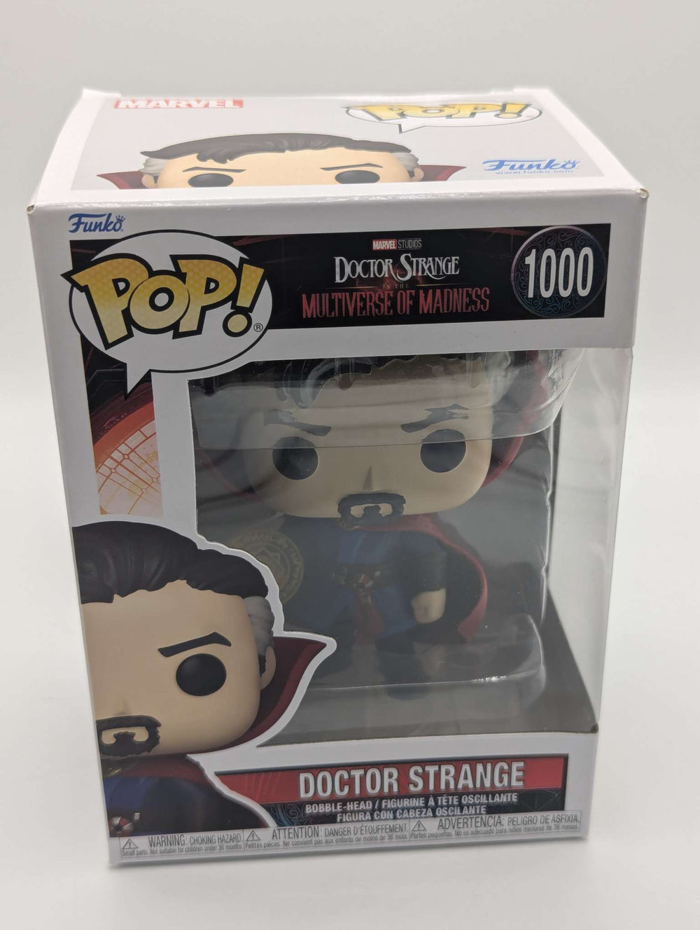 Damaged Box | Funko Pop Marvel | Doctor Strange in the Multiverse of Madness | Doctor Strange #1000