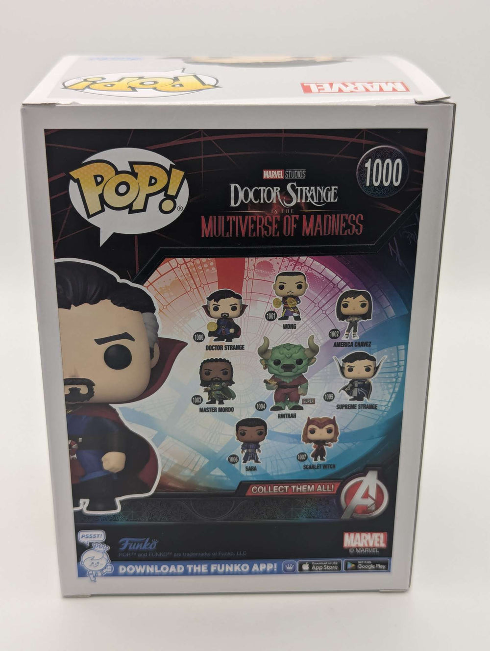 Damaged Box | Funko Pop Marvel | Doctor Strange in the Multiverse of Madness | Doctor Strange #1000