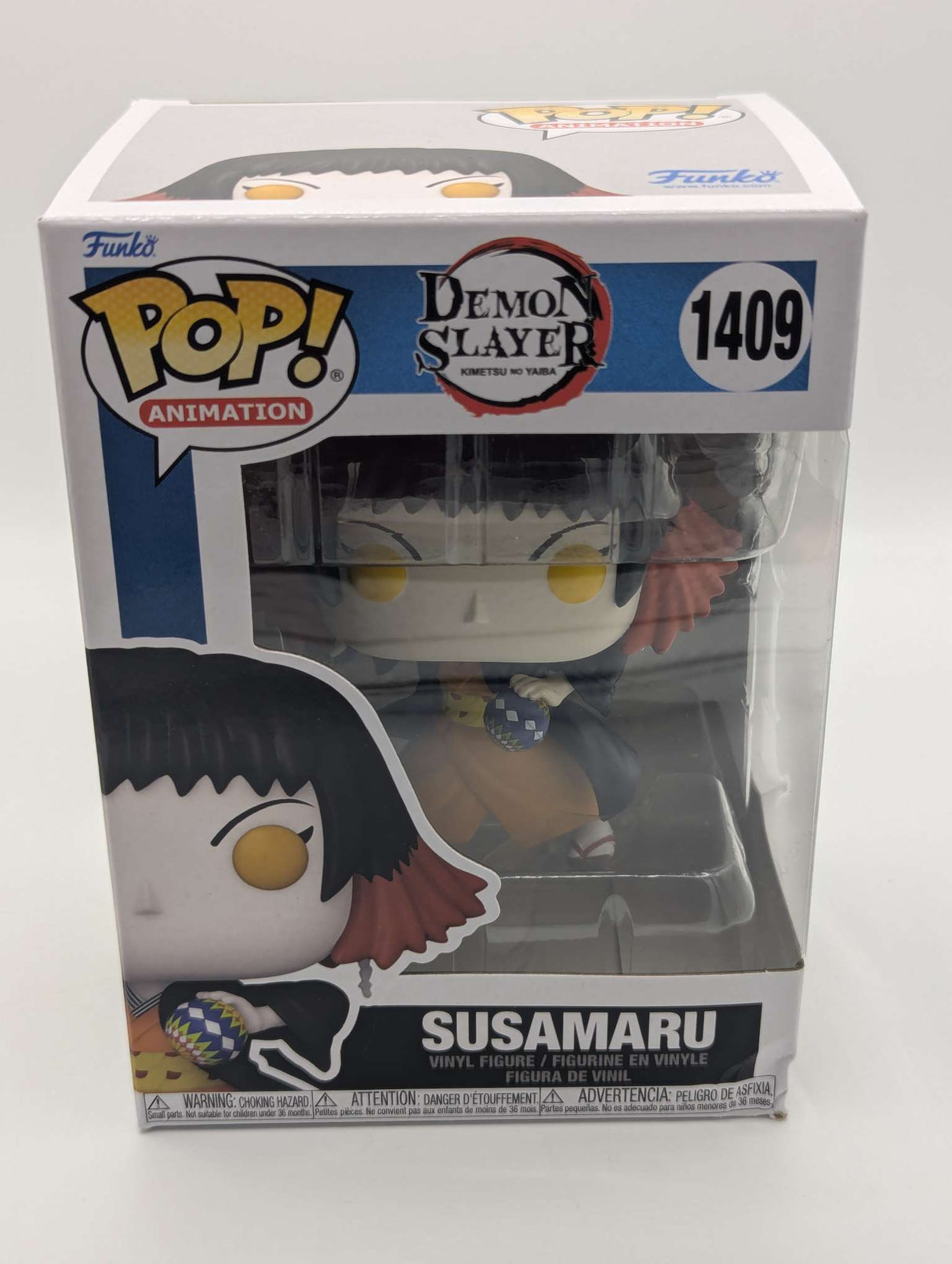 Damaged Box | Susamaru | Demon Slayer | Funko Pop Animation #1409