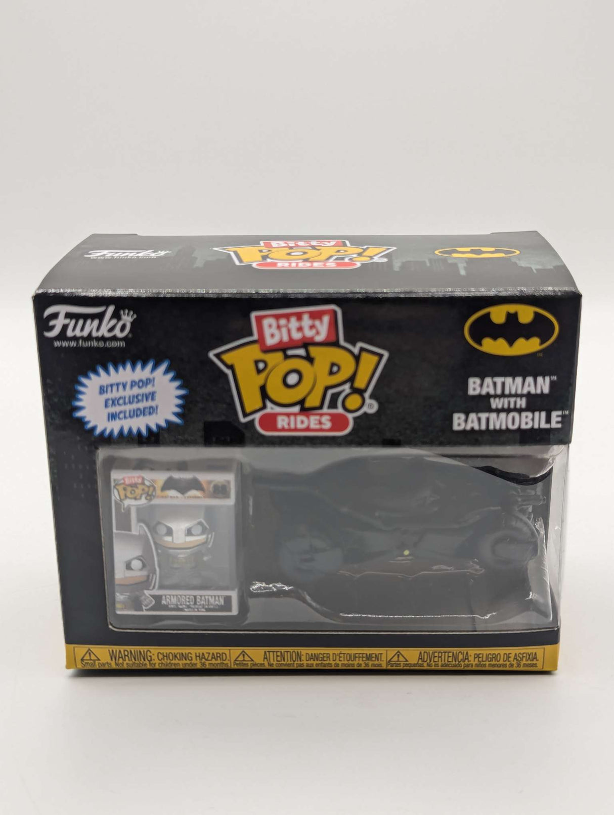 DC Batman with Batmobile | Funko Bitty POP! Rides