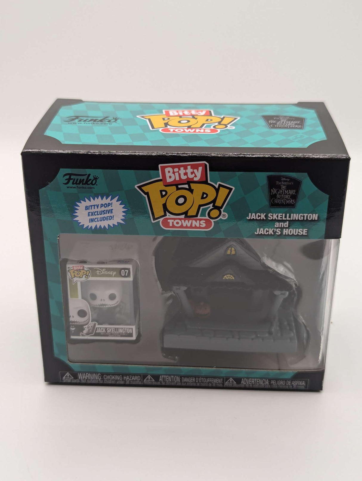 Jack Skellington and House | Nightmare Before Christmas | Funko Bitty POP! Town