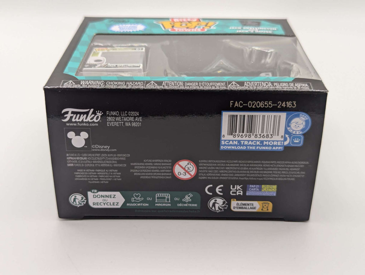 Jack Skellington and House | Nightmare Before Christmas | Funko Bitty POP! Town