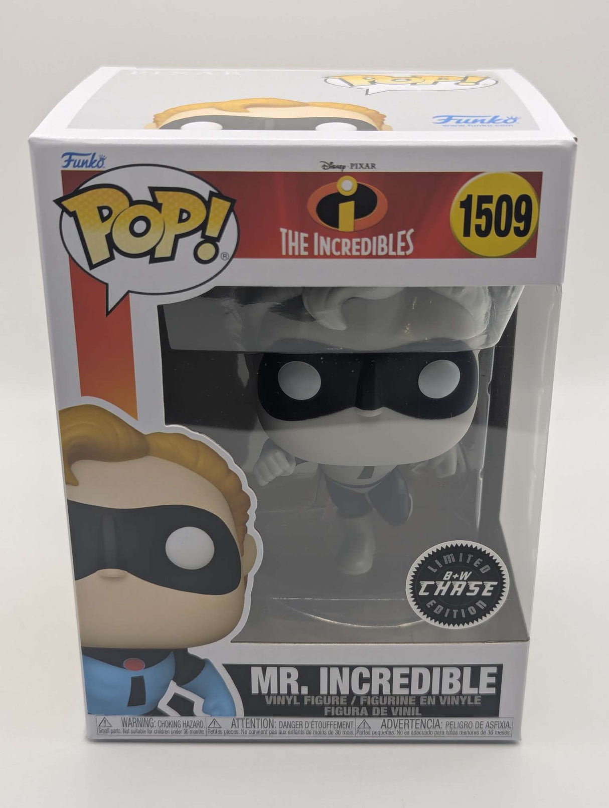 Mr. Incredible | The Incredibles | Funko Pop Disney Pixar | Chase #1509