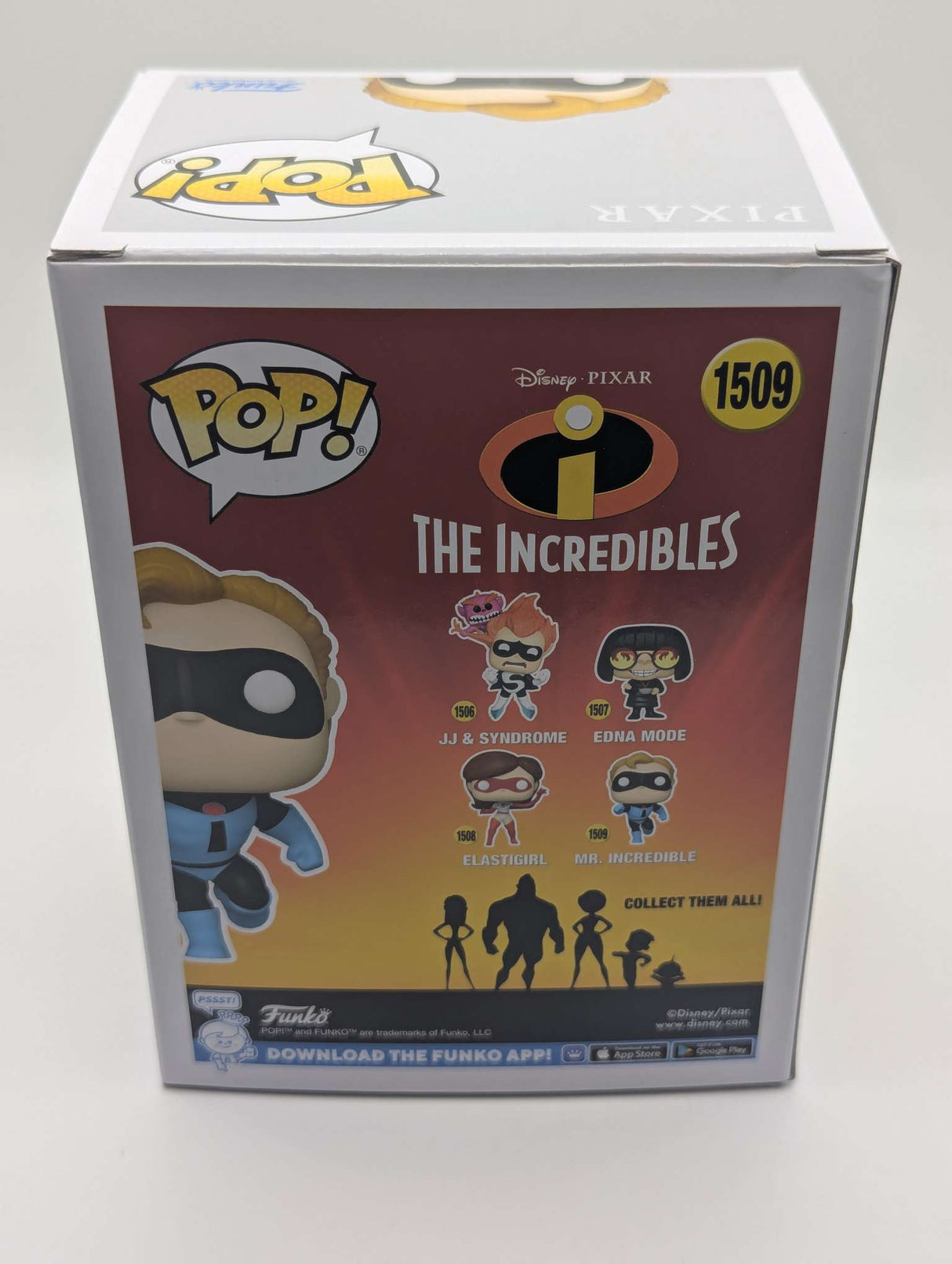Mr. Incredible | The Incredibles | Funko Pop Disney Pixar | Chase #1509