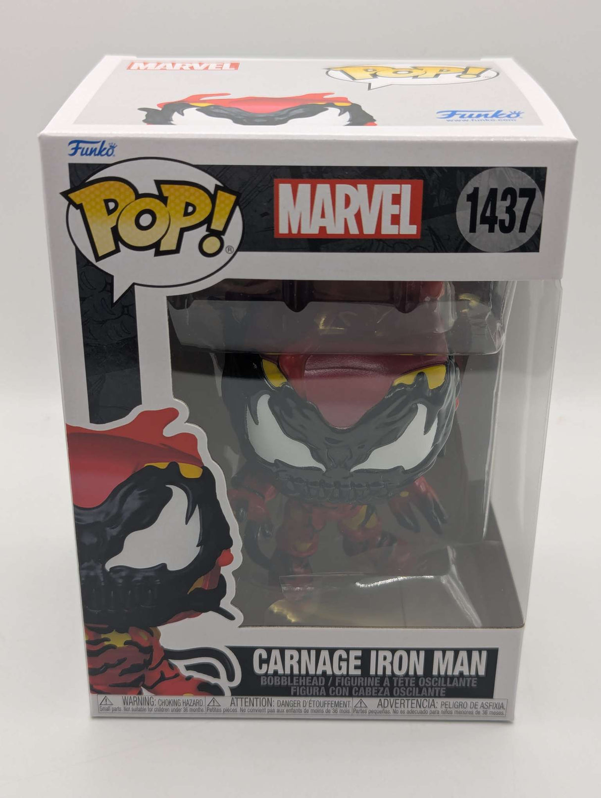 Carnage Iron Man | Absolute Carnage | Funko Pop Marvel | #1437