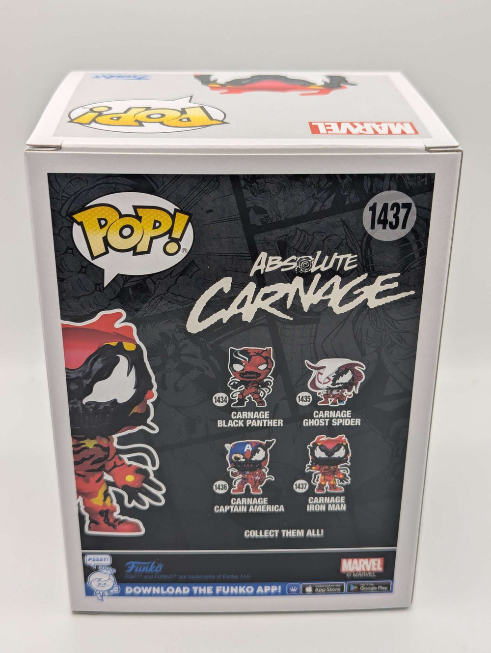 Carnage Iron Man | Absolute Carnage | Funko Pop Marvel | #1437
