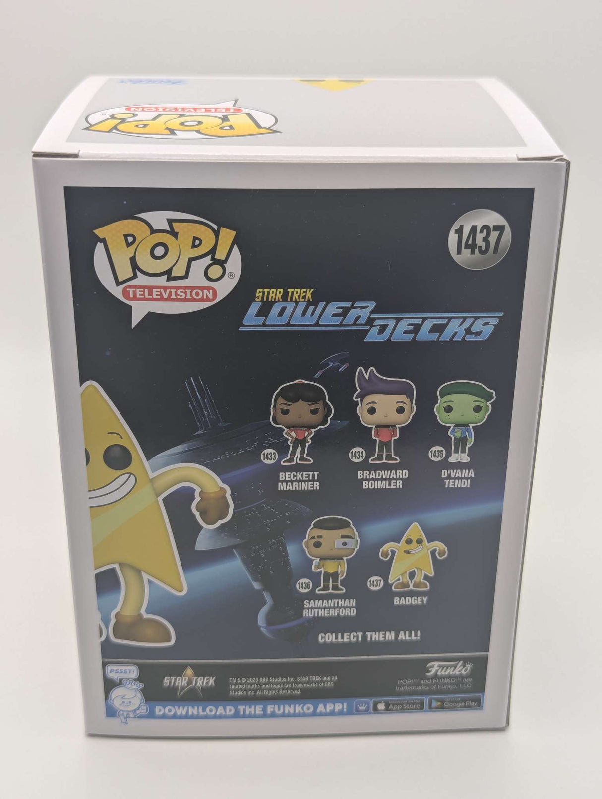 BADGEY | Star Trek Lower Decks | Funko Pop Television #1437