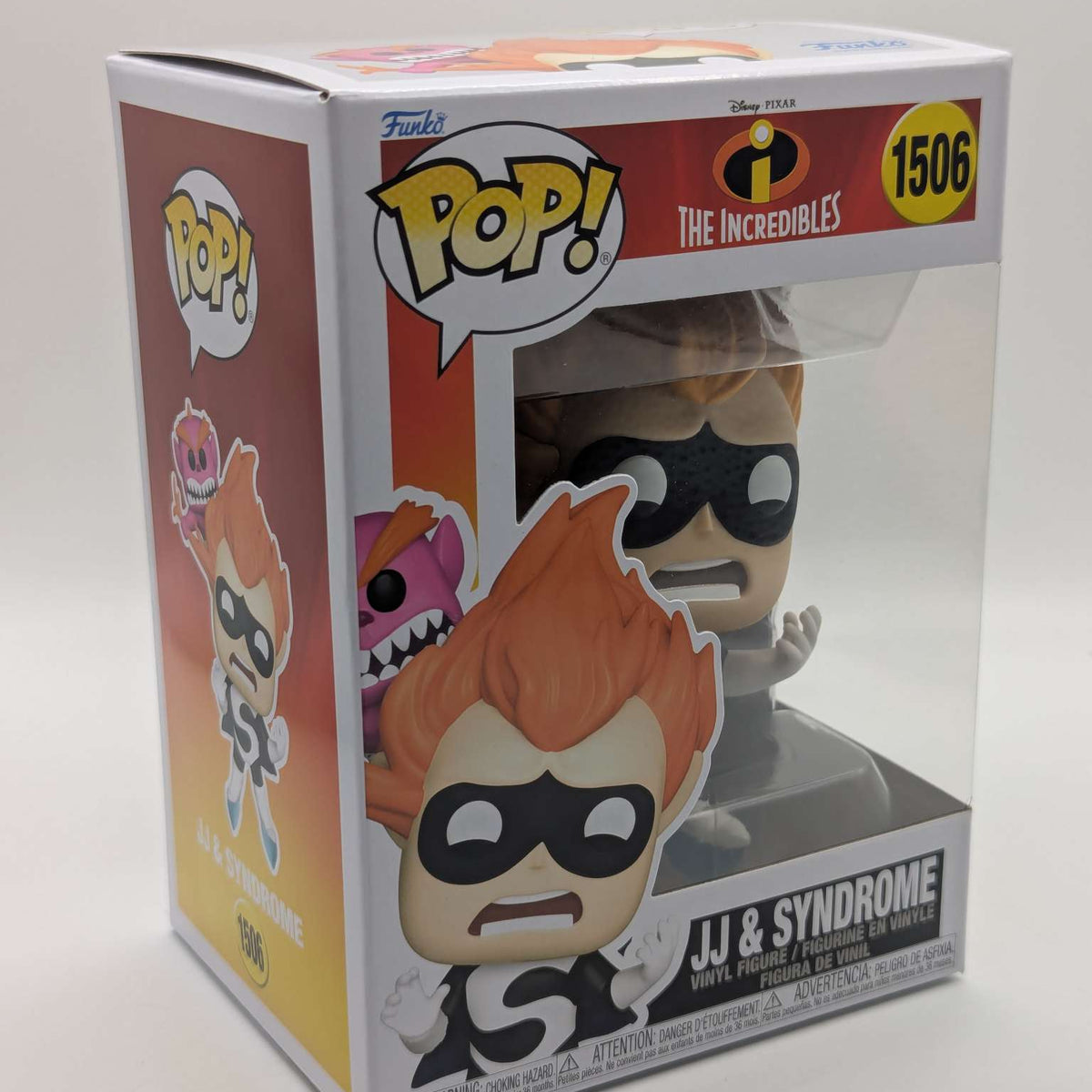 JJ & SYNDROME The Incredibles Funko Pop Disney Pixar 1506