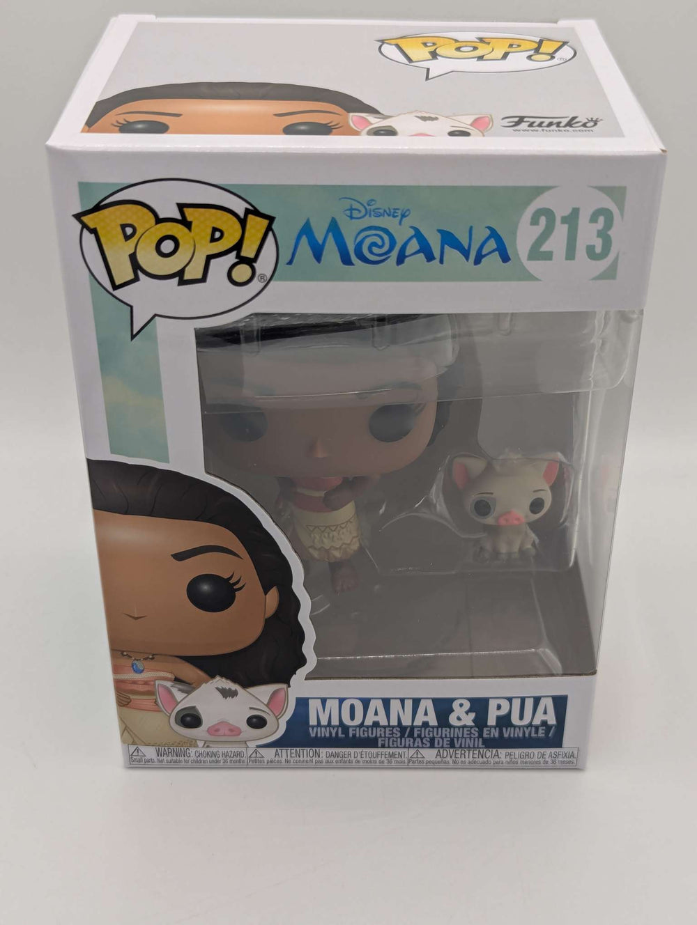 MOANA & PUA | Moana | Funko Pop Disney #213