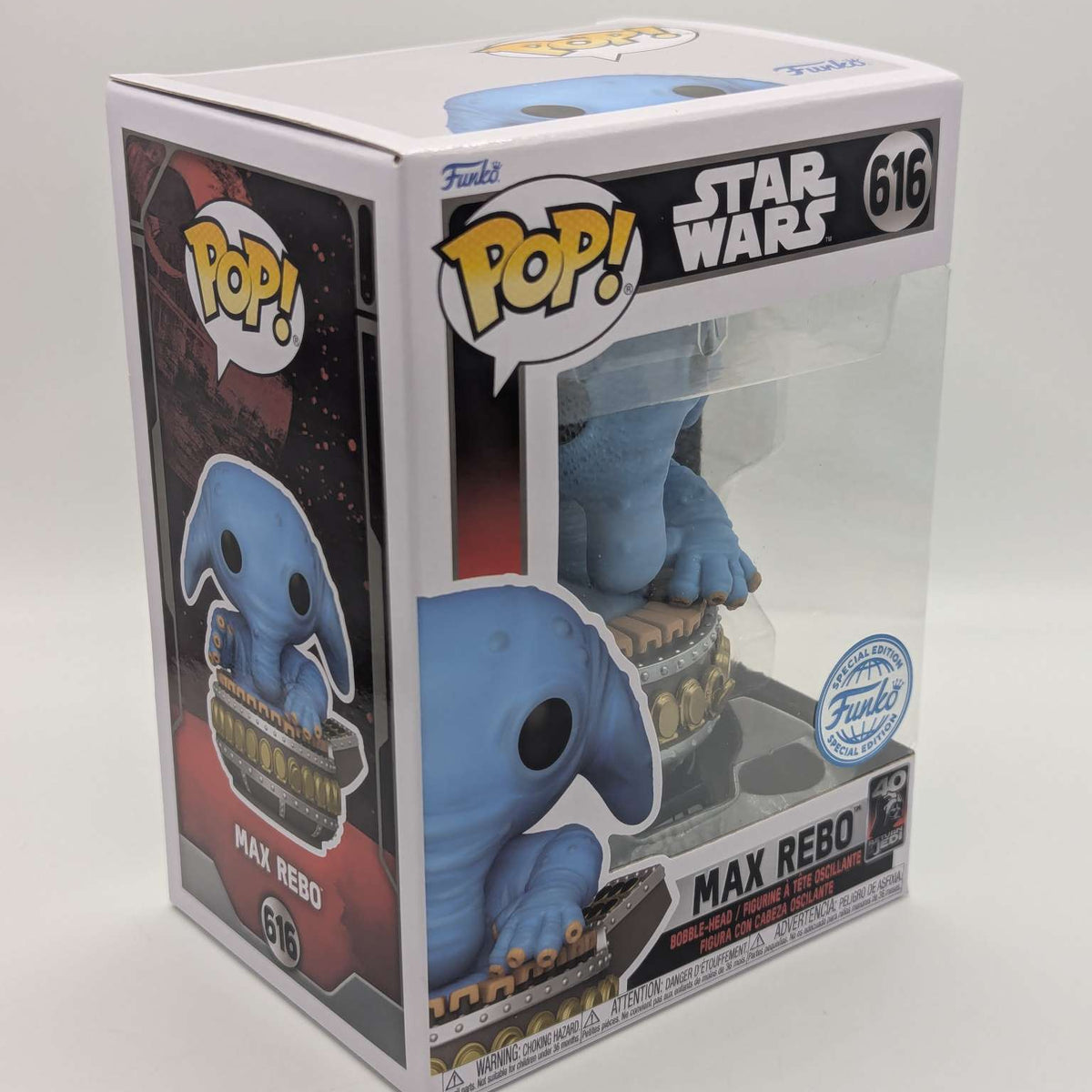 Funko Pop Star Wars - Max Rebo 616 - Figurine Vinyle Collection