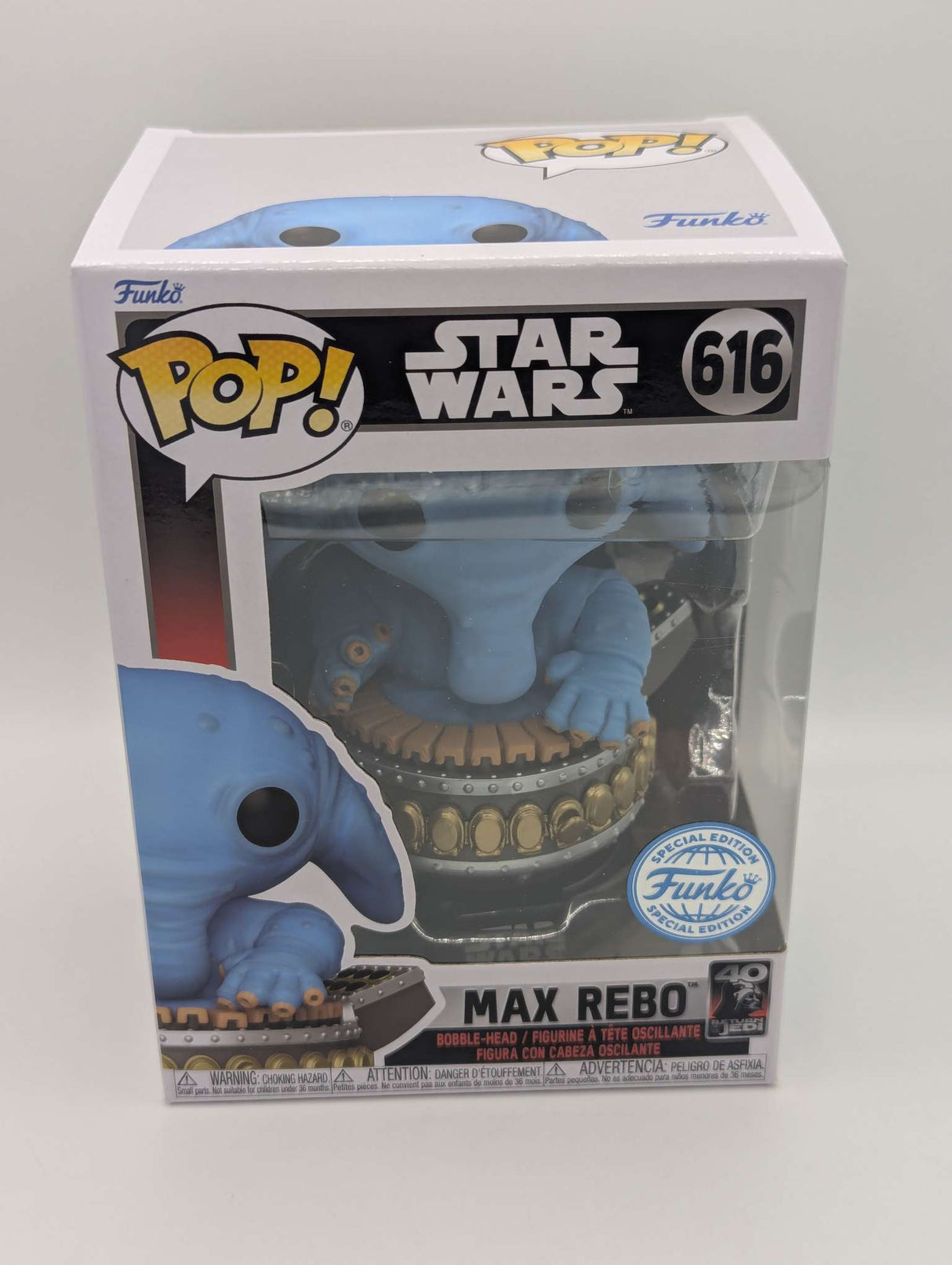 MAX REBO | Funko Pop Star Wars Episode VI Return of The Jedi #616