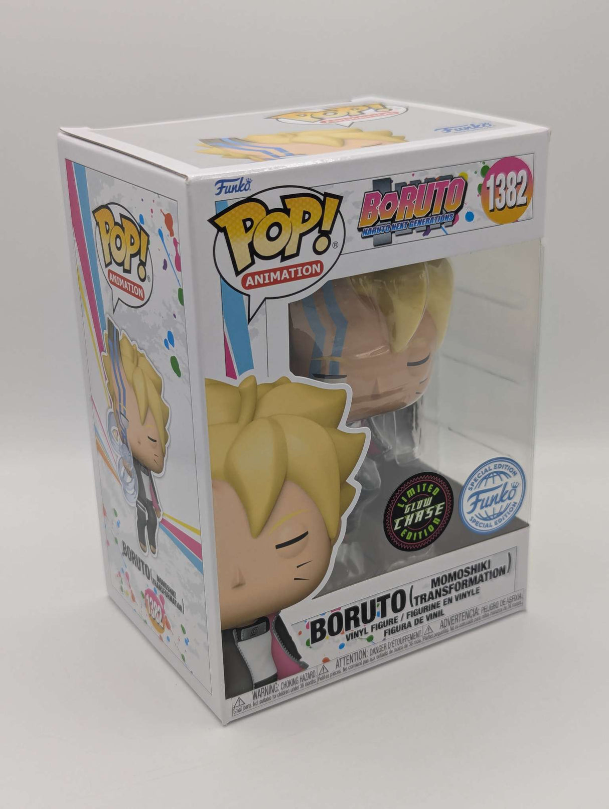 Slight Damaged Box | BORUTO (MOMOSHIKI TRANSFORMATION) | Funko Pop Animation | GLOW CHASE #1382
