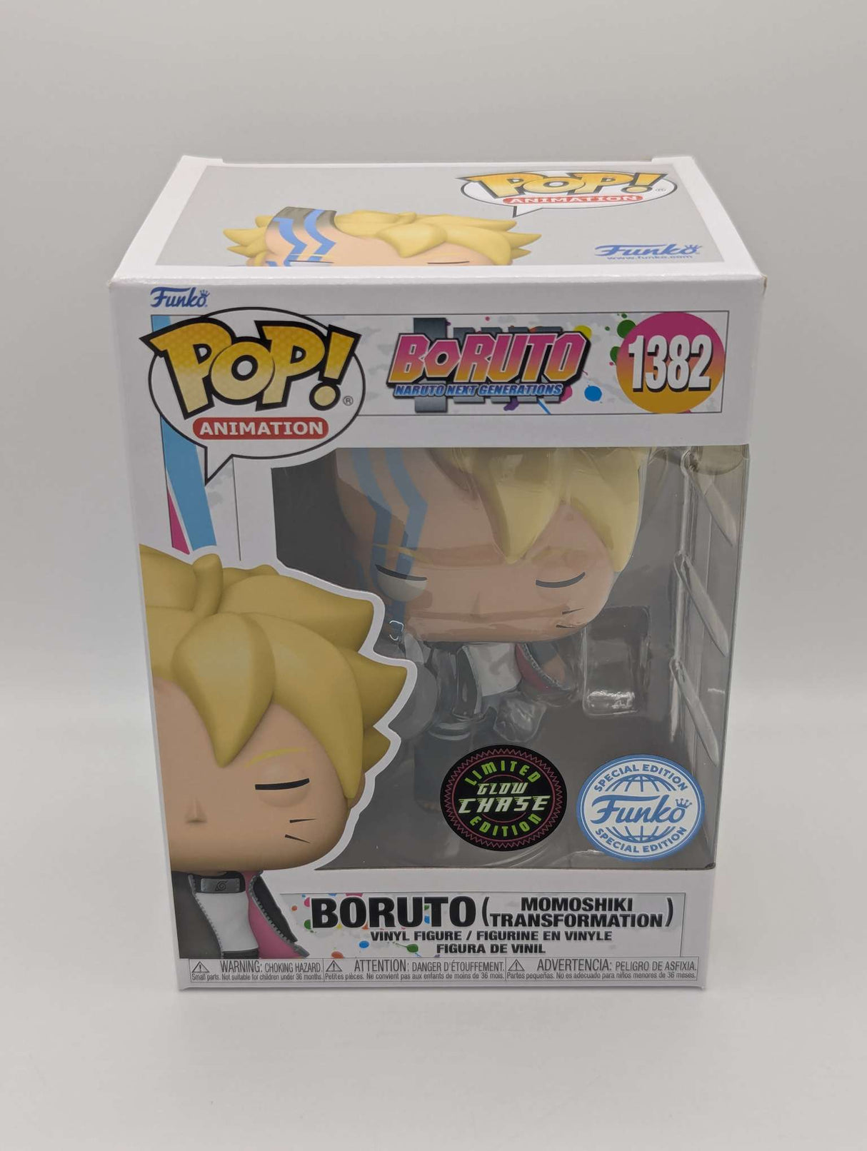 Slight Damaged Box | BORUTO (MOMOSHIKI TRANSFORMATION) | Funko Pop Animation | GLOW CHASE #1382