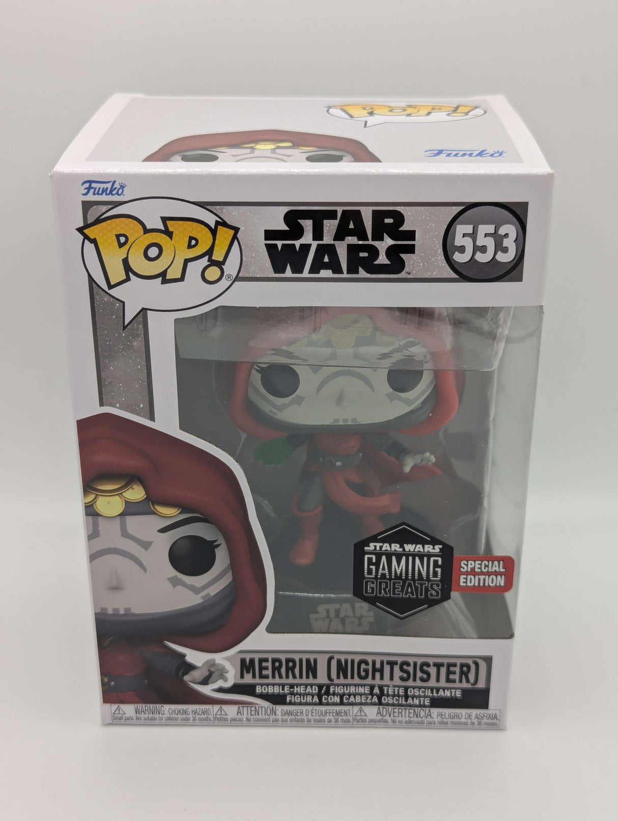 Funko Pop Star Wars | Gaming Jedi Fallen Order | Merrin (Nightsister) #553