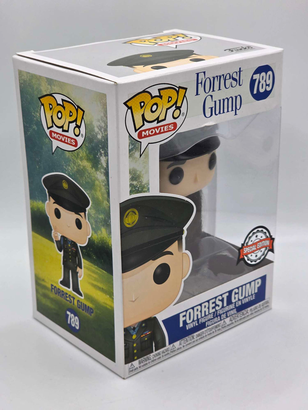 Damaged Box - Funko Pop Movies - Forrest Gump with Medal #789