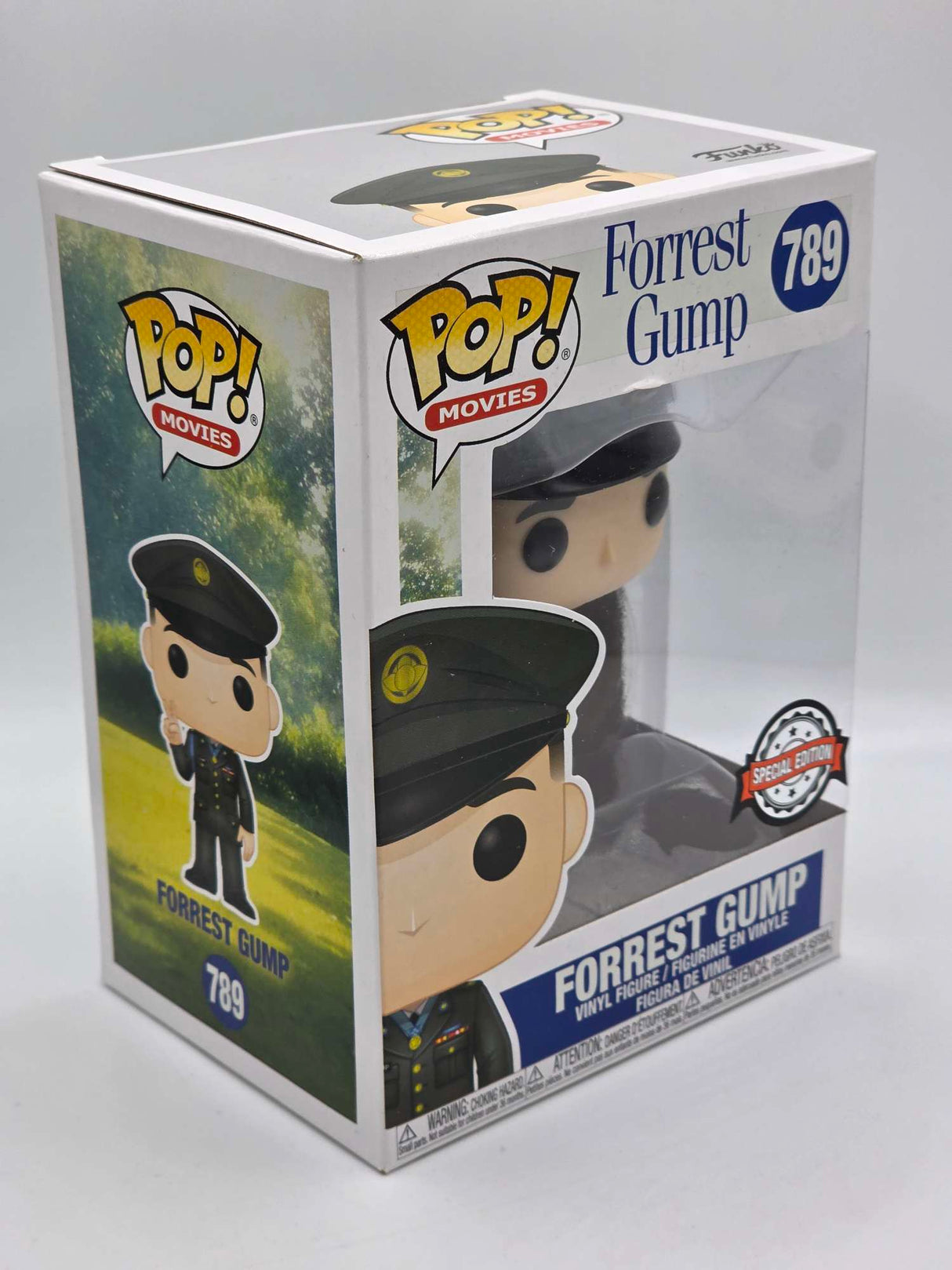 Damaged Box - Funko Pop Movies - Forrest Gump with Medal #789