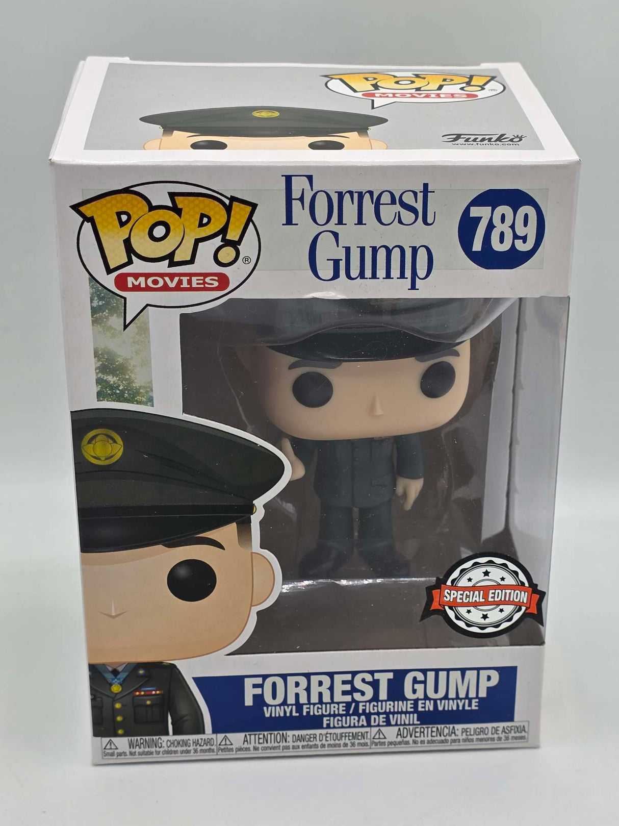 Damaged Box - Funko Pop Movies - Forrest Gump with Medal #789