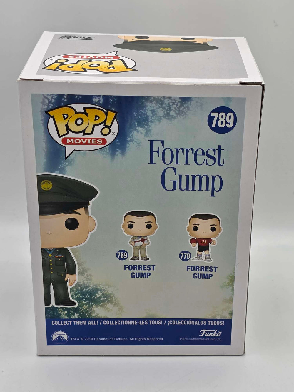 Damaged Box - Funko Pop Movies - Forrest Gump with Medal #789