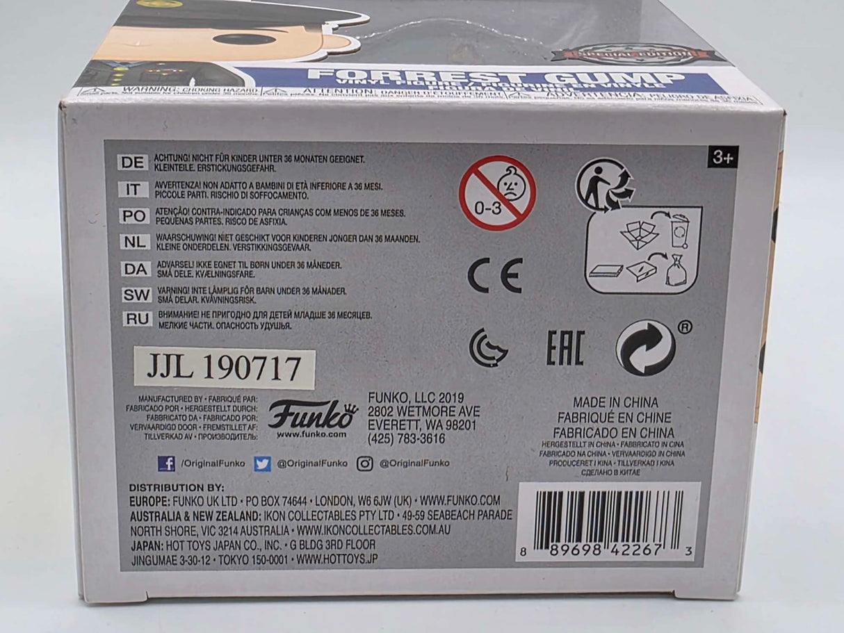 Damaged Box - Funko Pop Movies - Forrest Gump with Medal #789