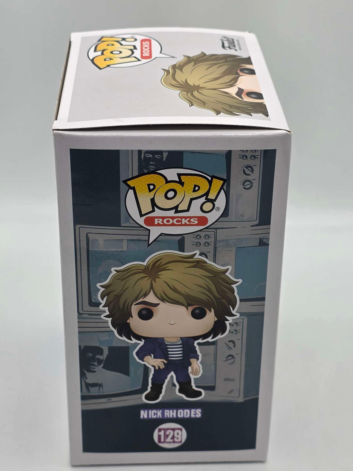 Damaged Box - Funko Pop Rocks - Duran Duran - Nick Rhodes #129
