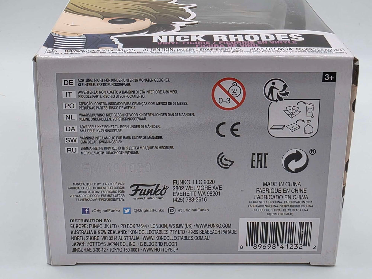 Damaged Box - Funko Pop Rocks - Duran Duran - Nick Rhodes #129