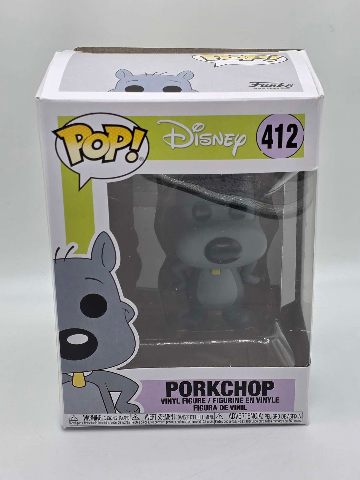Damaged Box | Funko Pop Disney | Doug | Porkchop #412