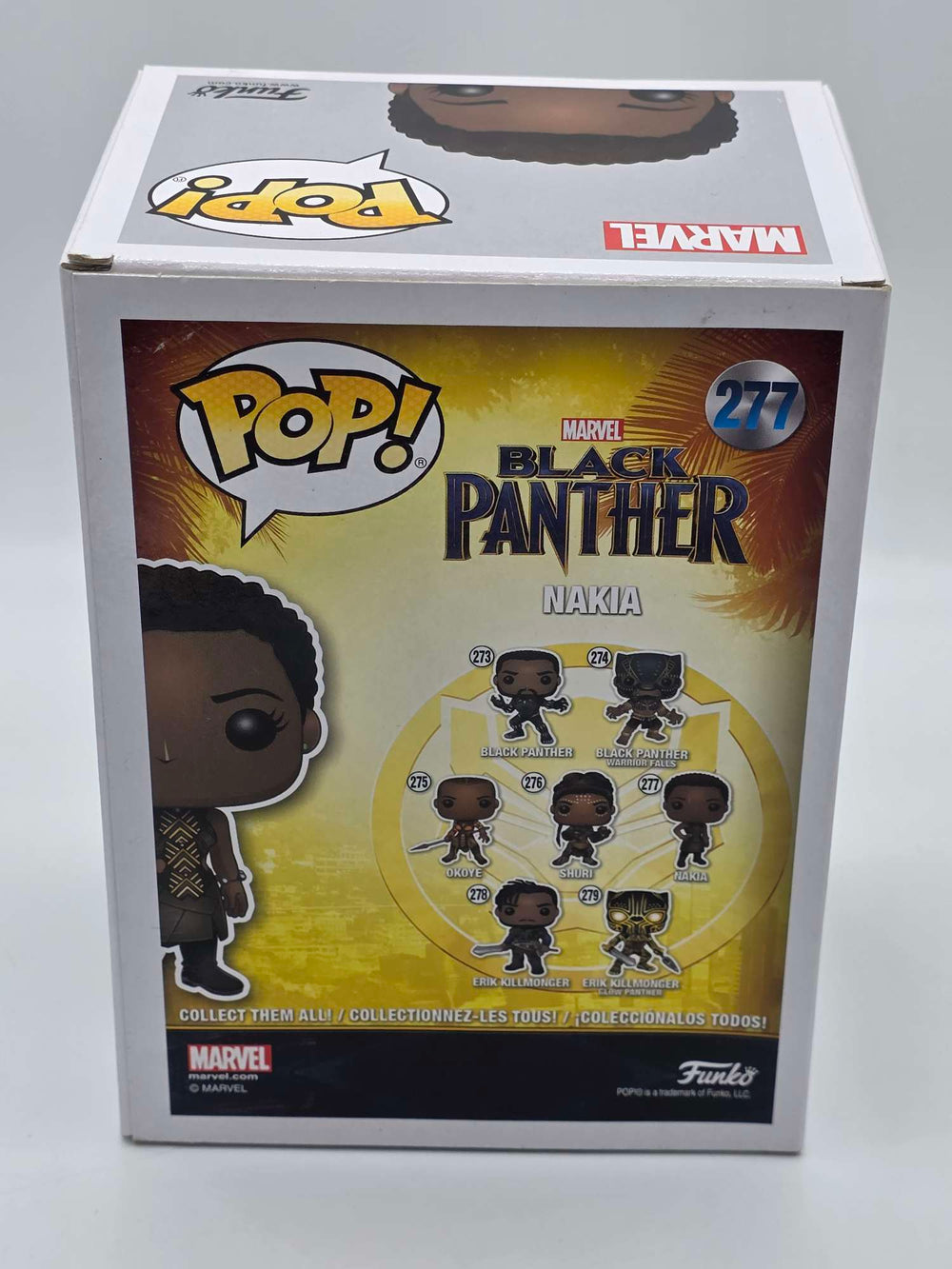 Damaged Box | Funko Pop Marvel | Black Panther | Nakia #277