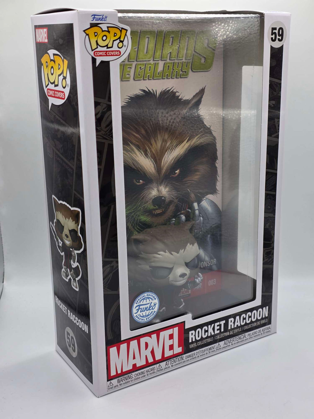 ROCKET RACCOON | Funko Pop Comic Covers | Guardians of the Galaxy #3 #59