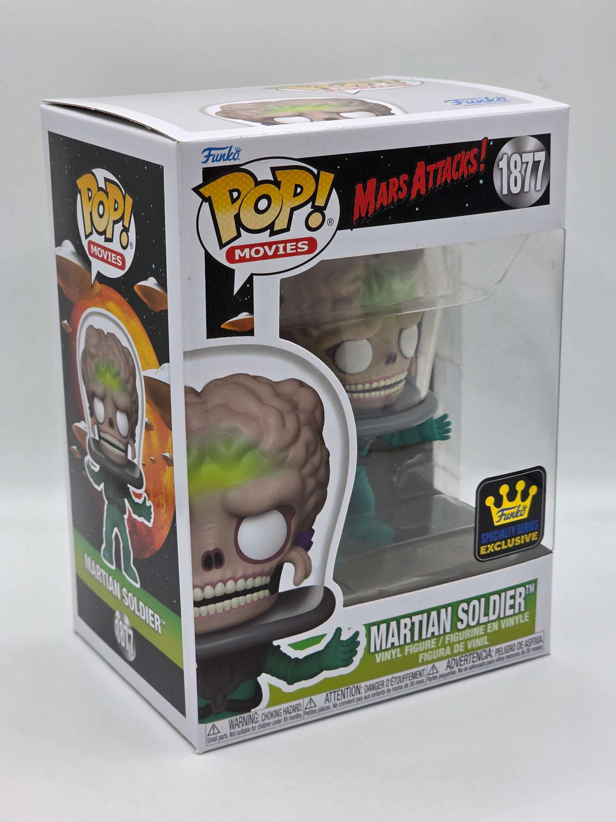 MARTIAN SOLDIER | Mars Attacks | Funko Pop Movies #1877