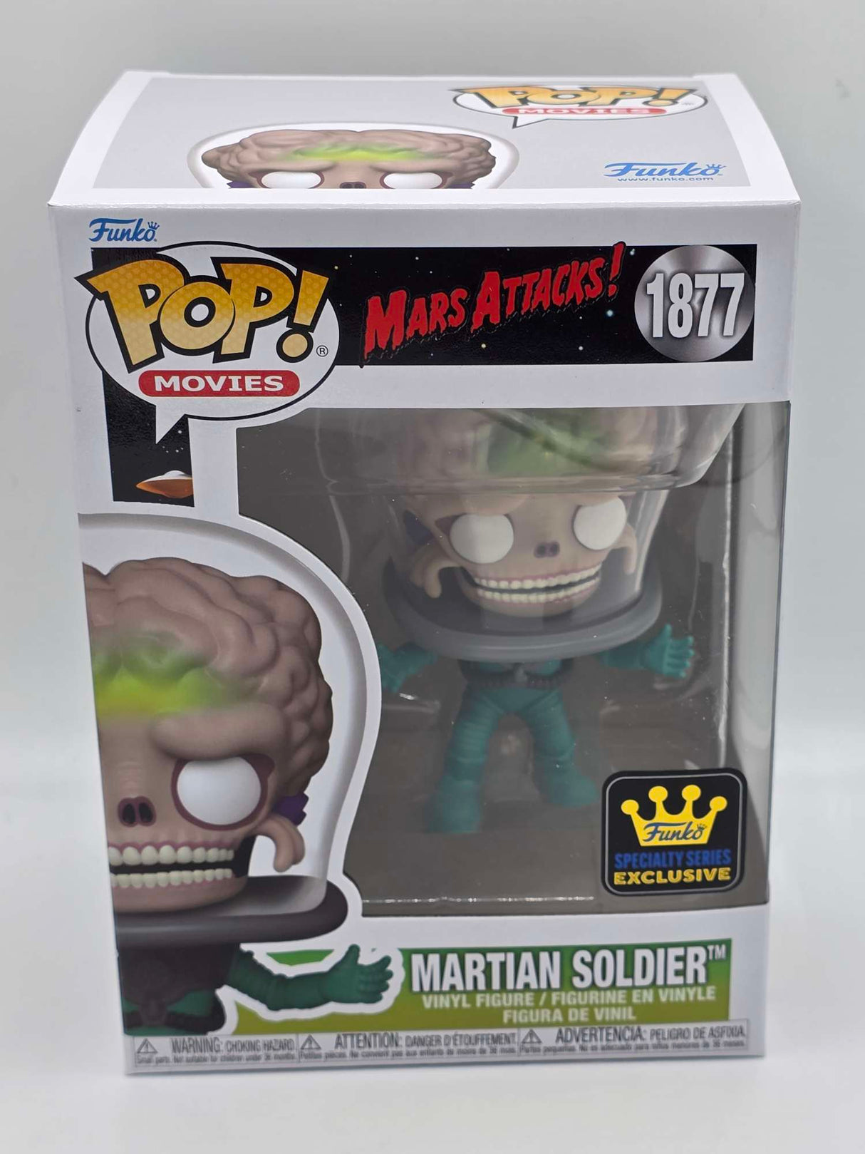 MARTIAN SOLDIER | Mars Attacks | Funko Pop Movies #1877