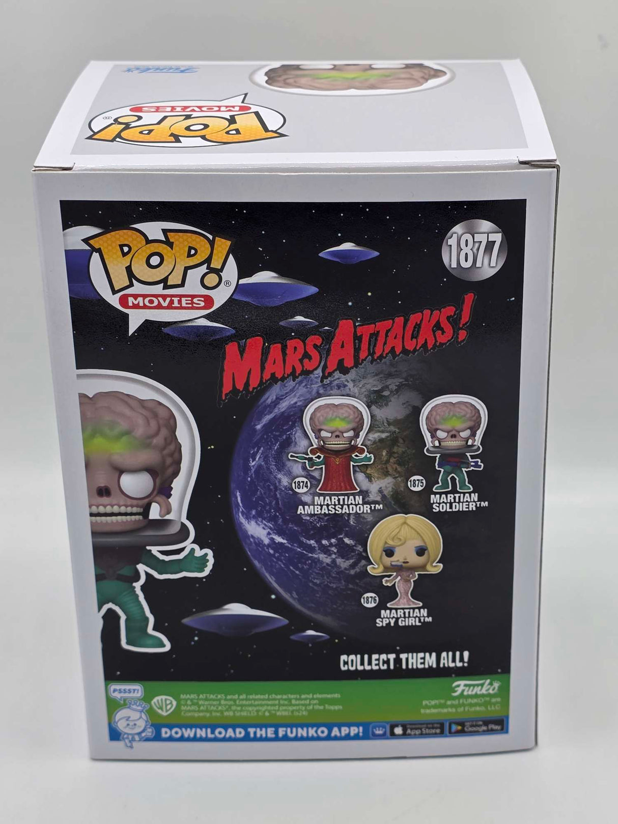 MARTIAN SOLDIER | Mars Attacks | Funko Pop Movies #1877