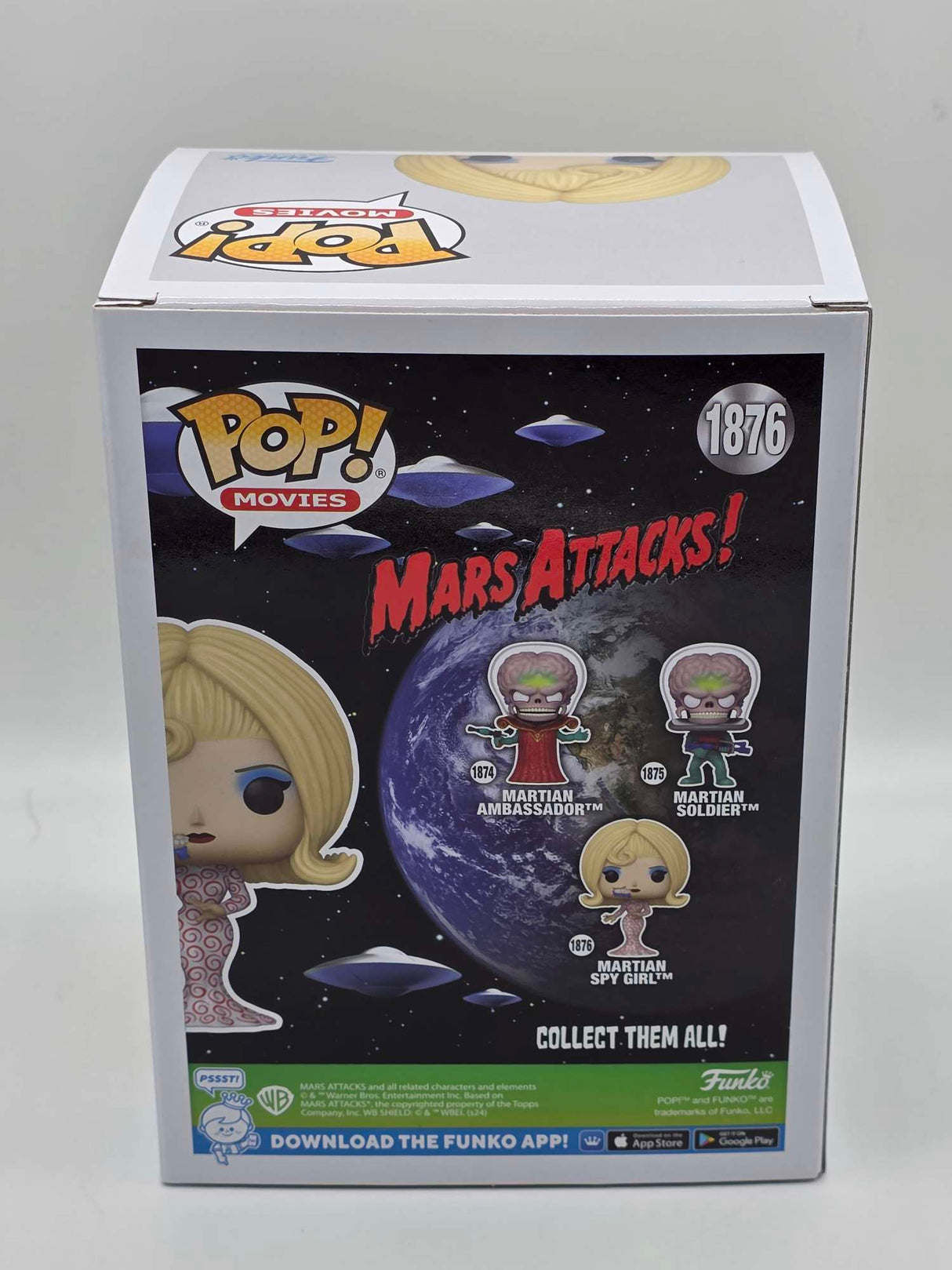 MARTIAN SPY GIRL | Mars Attacks | Funko Pop Movies #1876