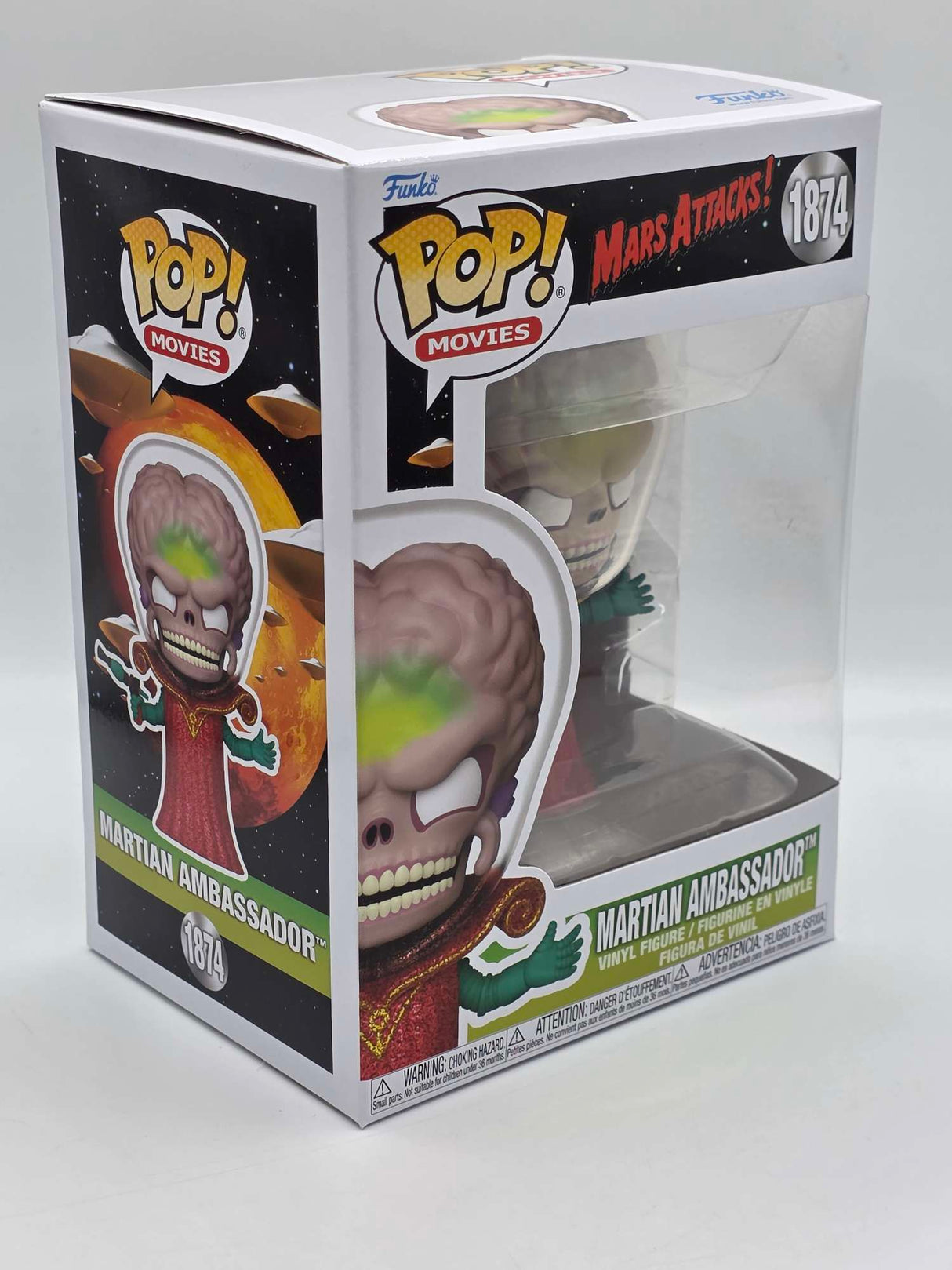 MARTIAN AMBASSADOR | Mars Attacks | Funko Pop Movies #1874
