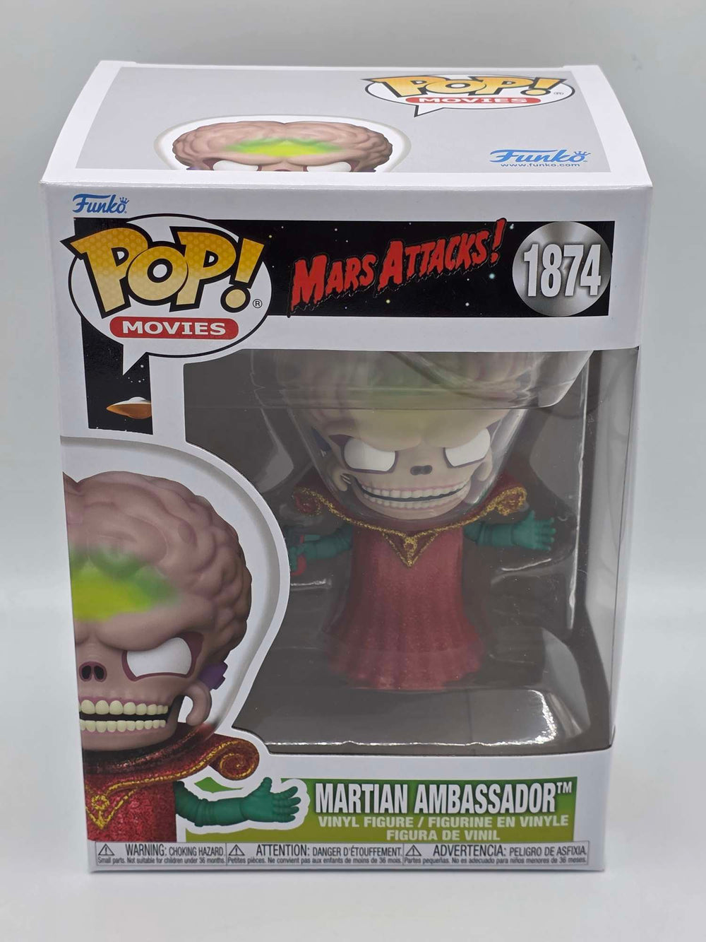 MARTIAN AMBASSADOR | Mars Attacks | Funko Pop Movies #1874