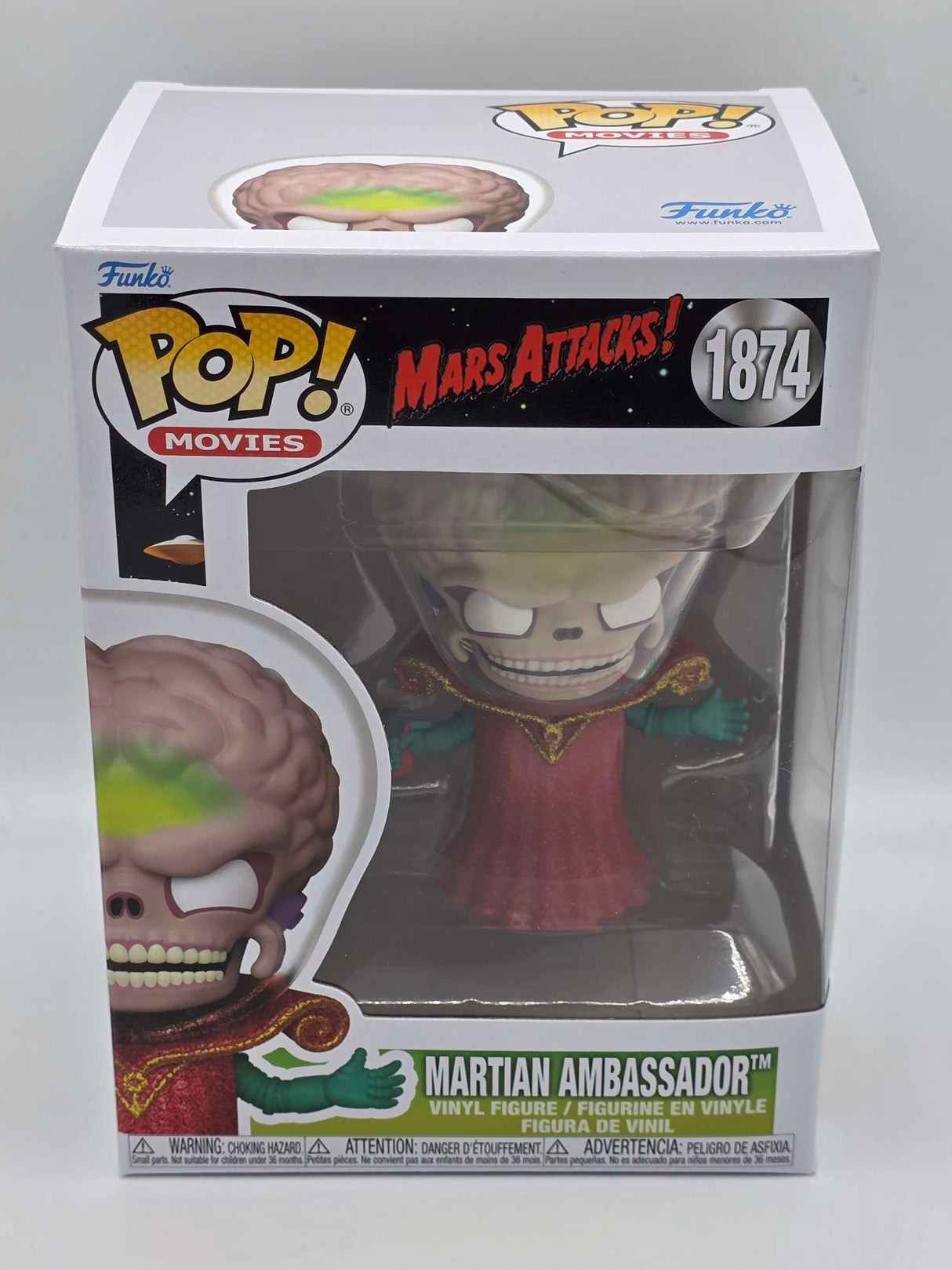 MARTIAN AMBASSADOR | Mars Attacks | Funko Pop Movies #1874