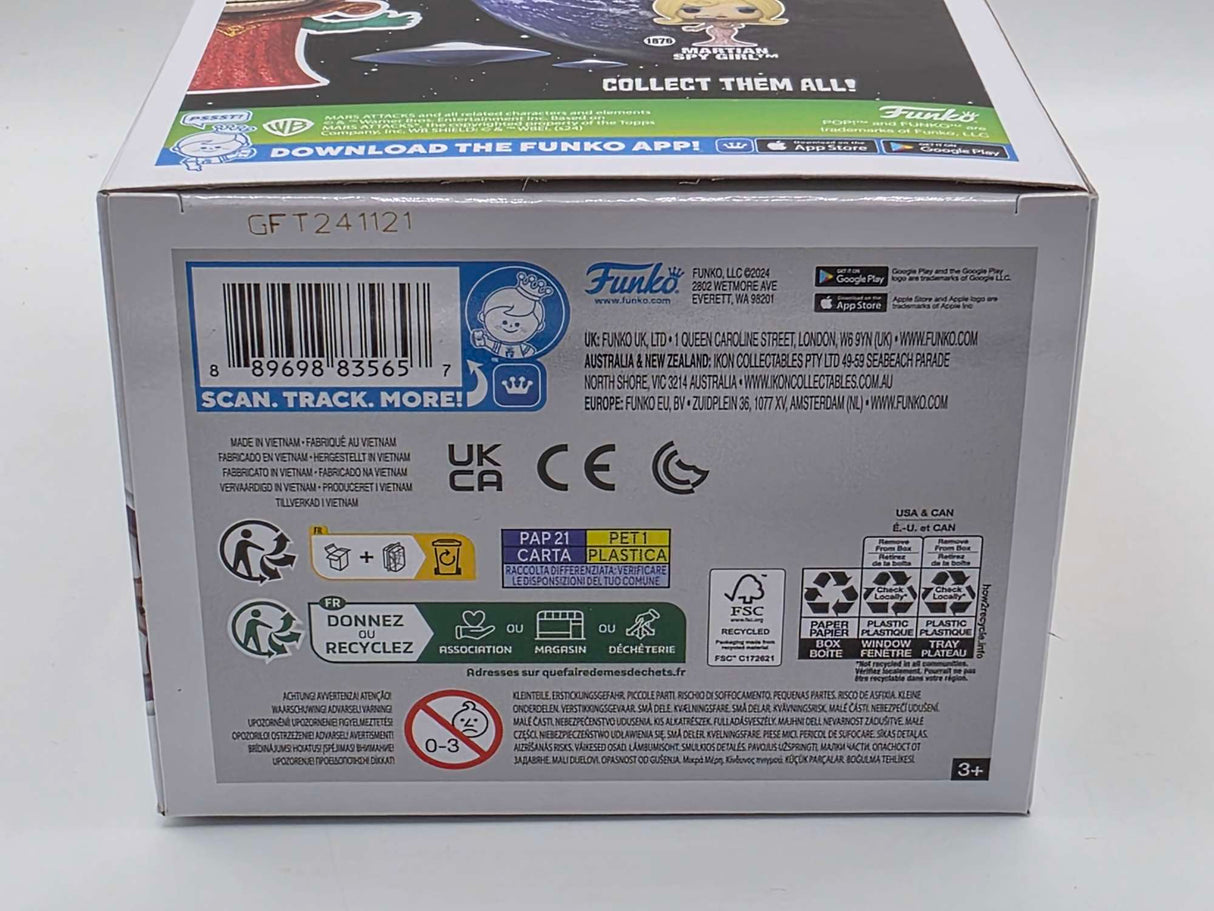 MARTIAN AMBASSADOR | Mars Attacks | Funko Pop Movies #1874