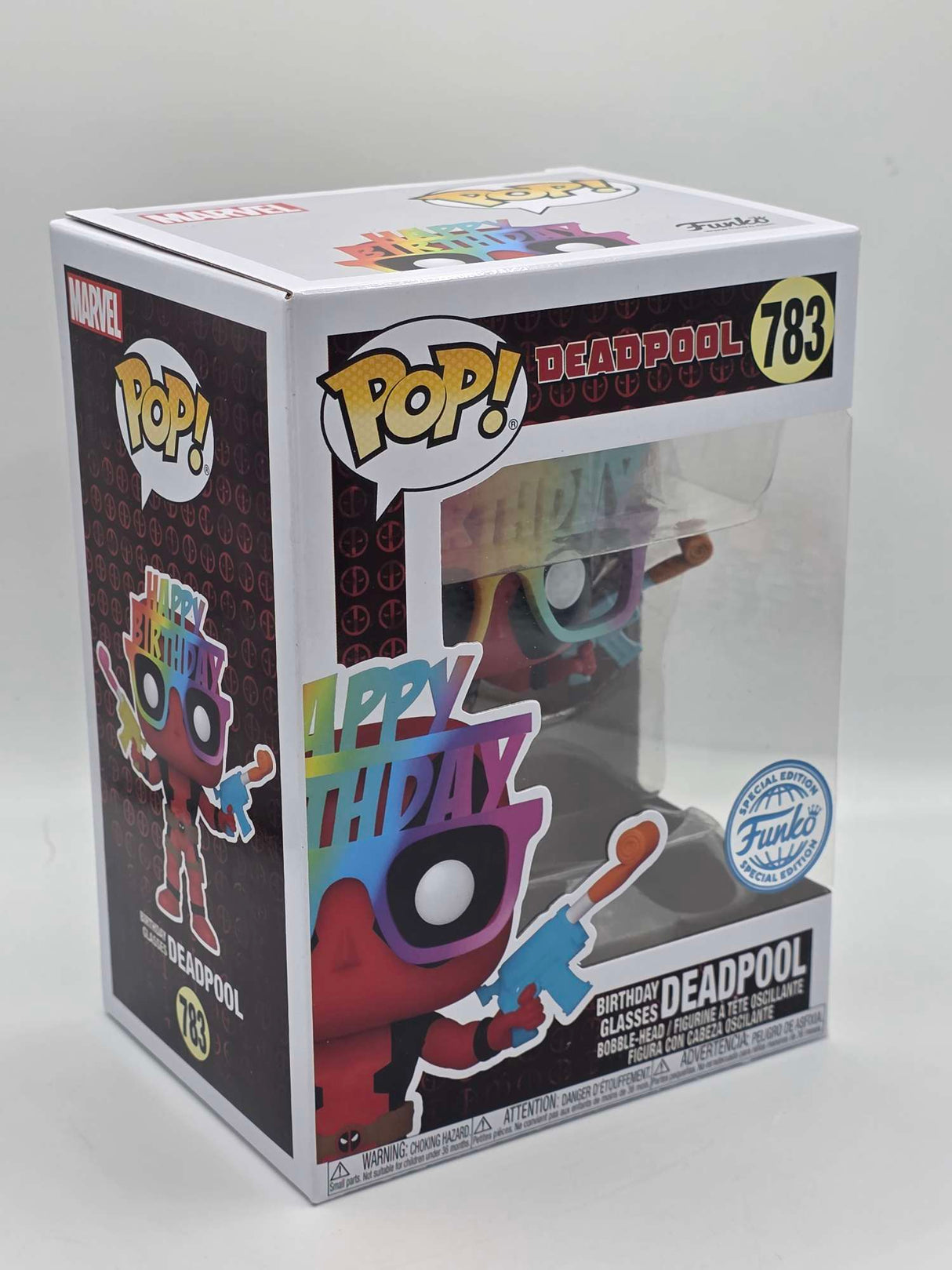 DEADPOOL (BIRTHDAY GLASSES) | Funko Pop Marvel #783