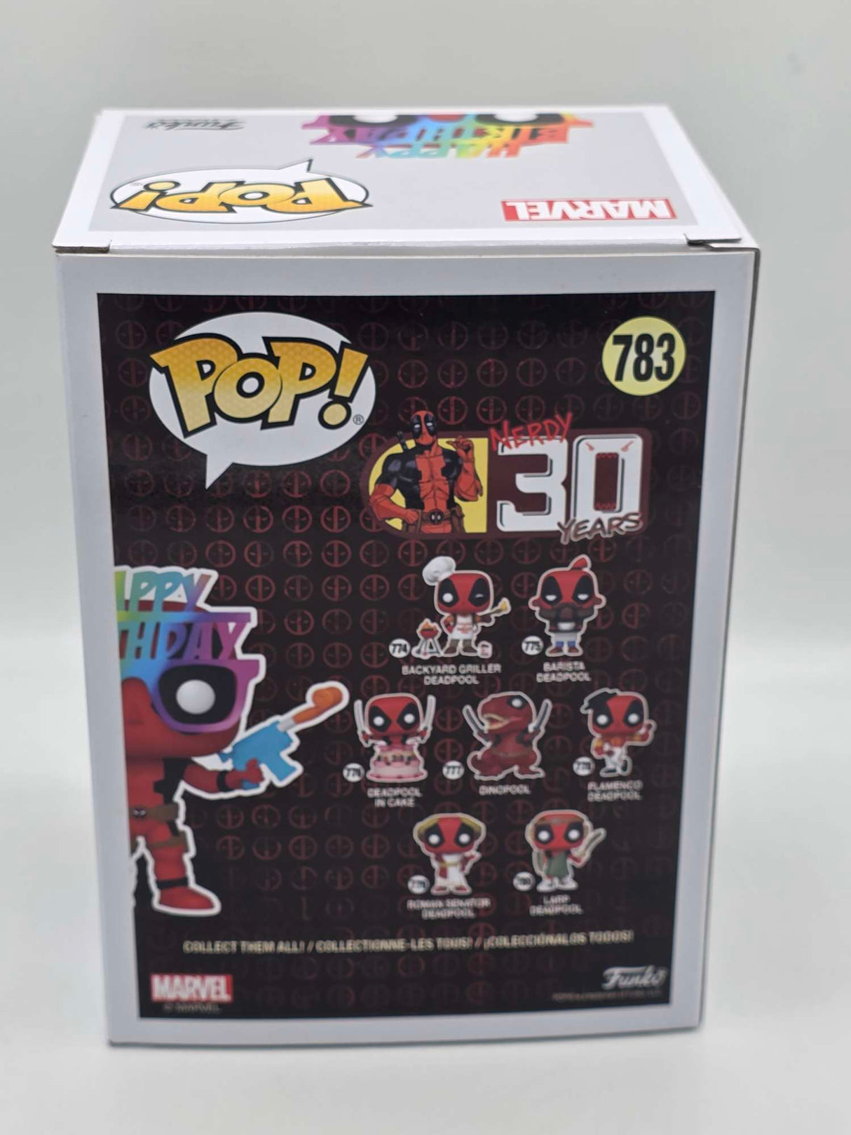 DEADPOOL (BIRTHDAY GLASSES) | Funko Pop Marvel #783