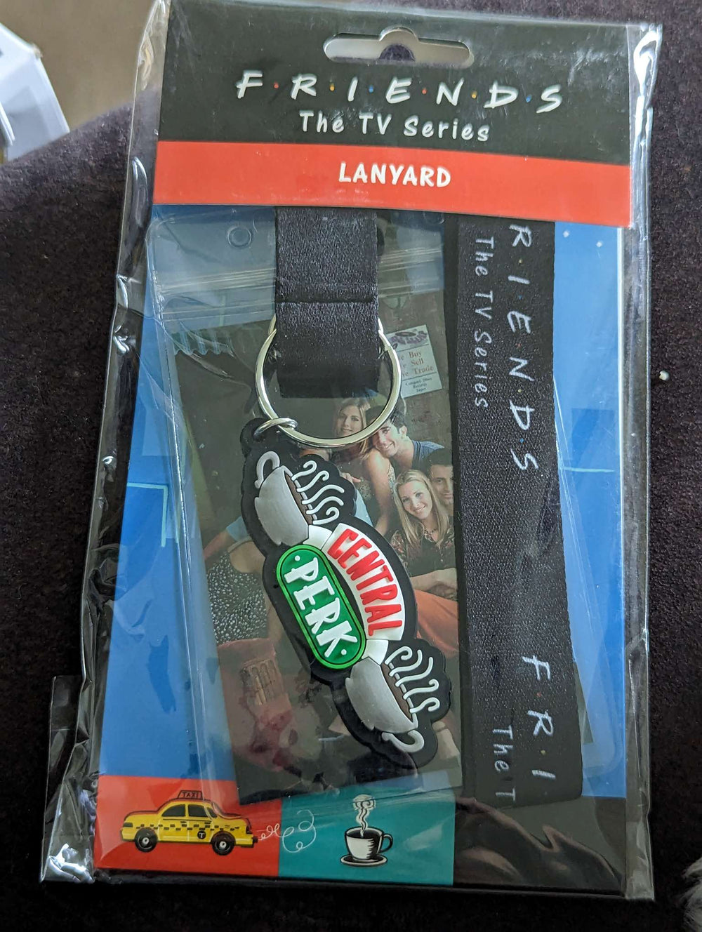 Friends TV Series | Lanyard & Keyring Gift Set | Central Perk